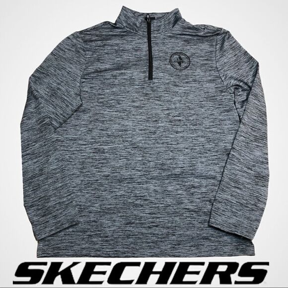 SKECHERS APPAREL WARM UP 1/4 ZIP FLEECE M - Picture 4 of 8
